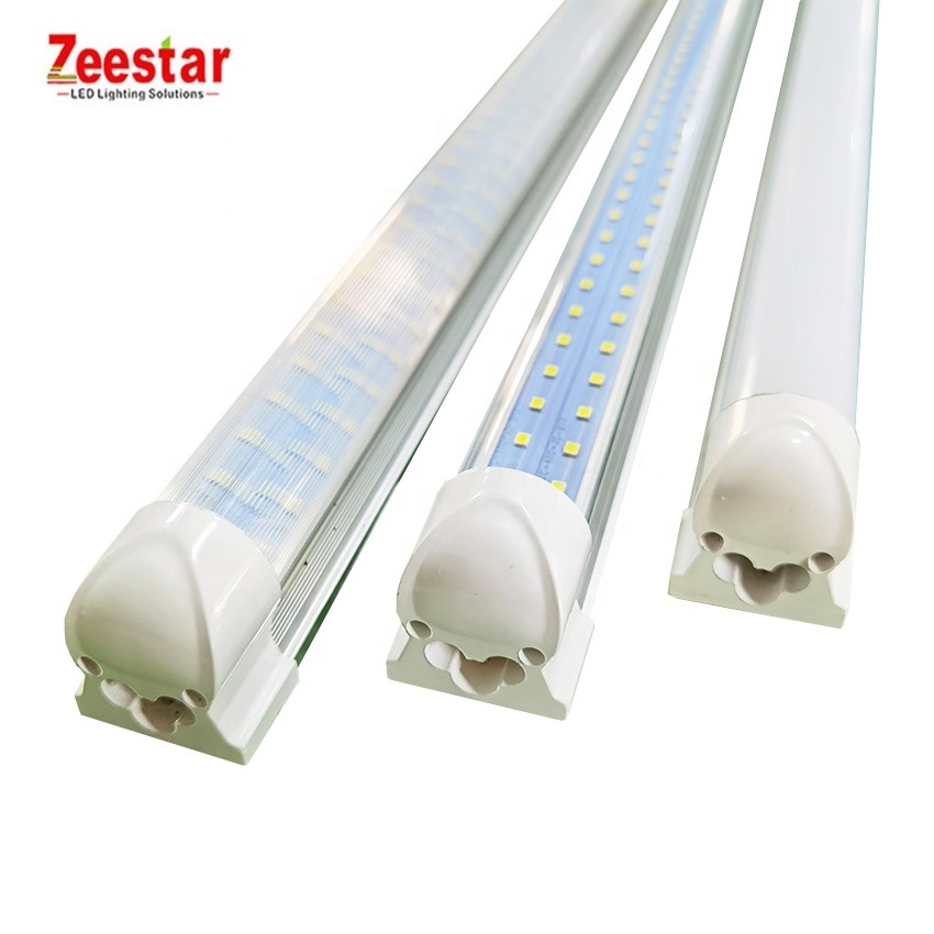 8000k 5000k white 4 8 feet ft foot 8ft t8 led light tube fixture for shop