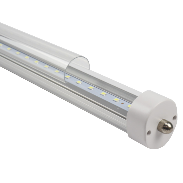 120cm 150cm 85-265v 18w 4ft 6ft 8 ft 8ft fa6 fa8 t8 single pin led tube light fixture