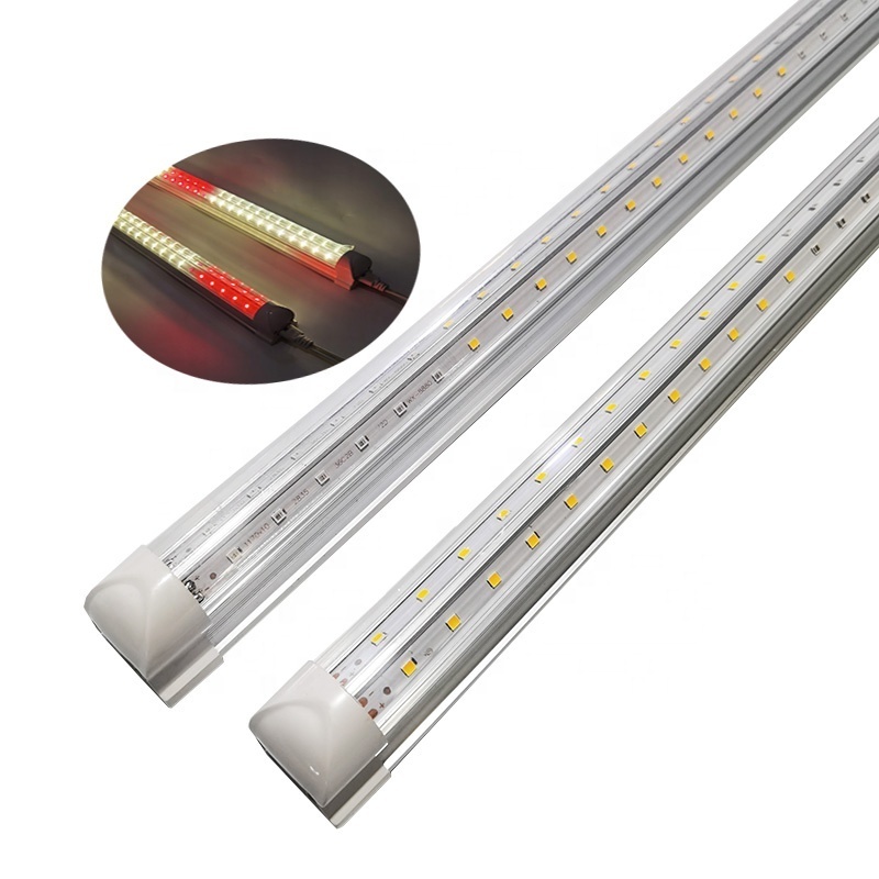 ce rohs ip68 waterproof linear led grow light tube bar 6ft 65w 75 watt 100w for wheatgrass roses