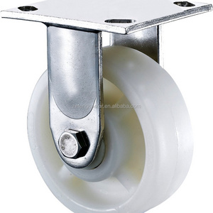 8 inch Heavy Duty 304 Stainless Steel Swivel Nylon Caster wheel