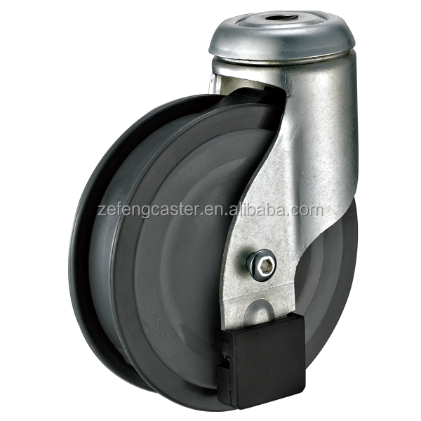 125mm shopping cart swivel caster