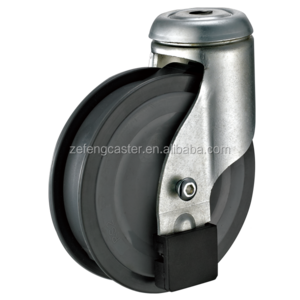 125mm shopping cart swivel caster