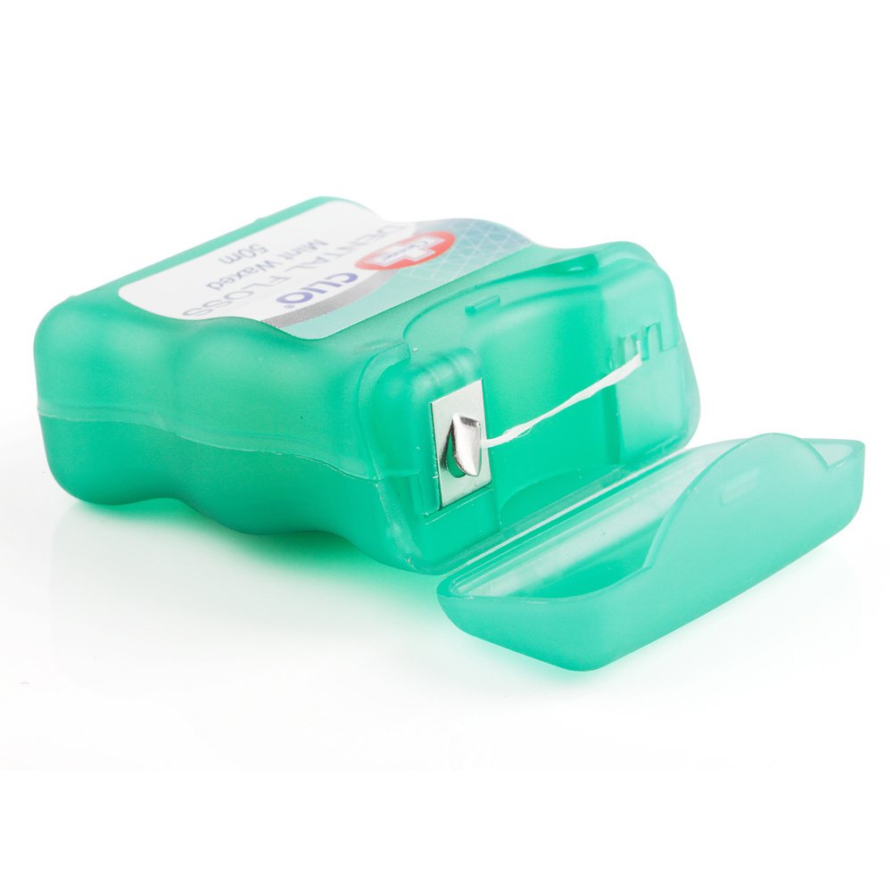 New Bulk PP 50M Dental Floss mint flavor waxed floss