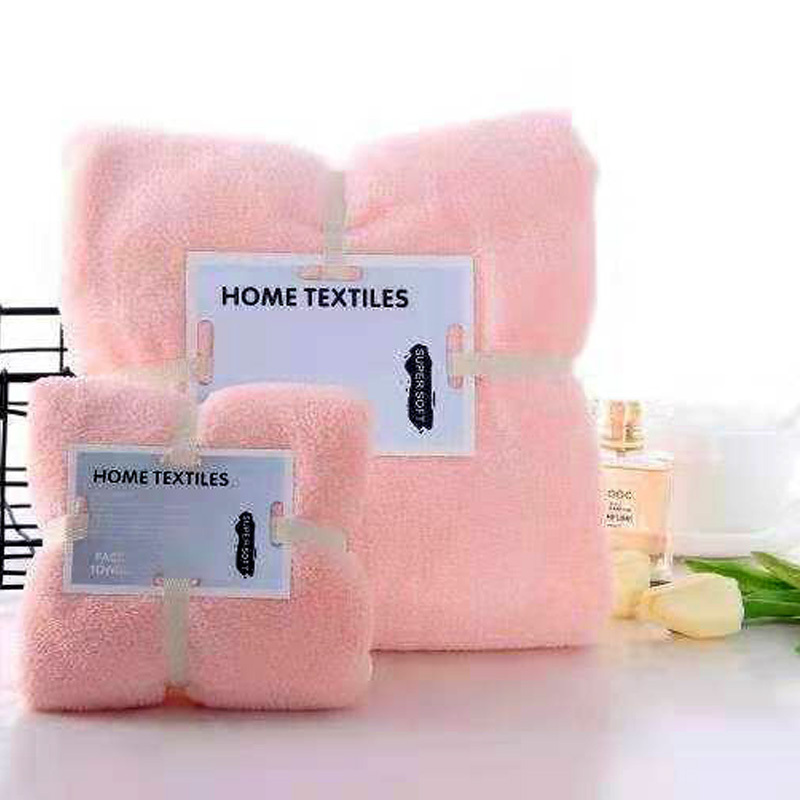 Multicolor optional fashion cotton household towel bath towel set