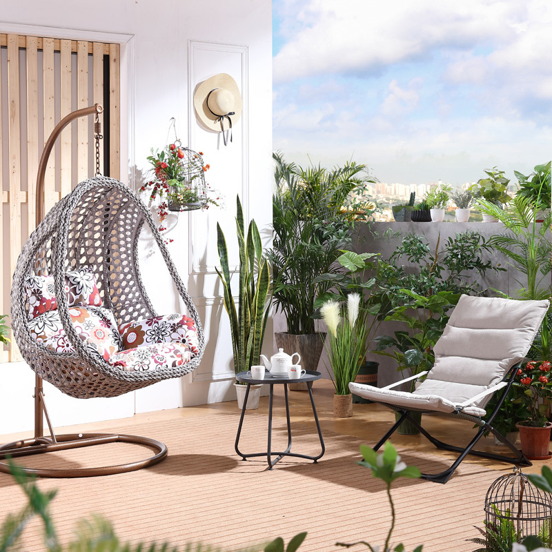 2021 wholesale cheap price  new style cheap modern Home Furniture plastic colorful living  room  cool egg Chair patio swing