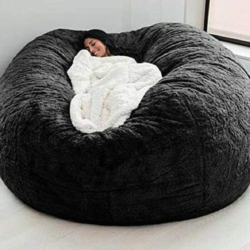 hot sale Custom OEM Short Plush Outdoor indoor lazy beanbag  bean bag