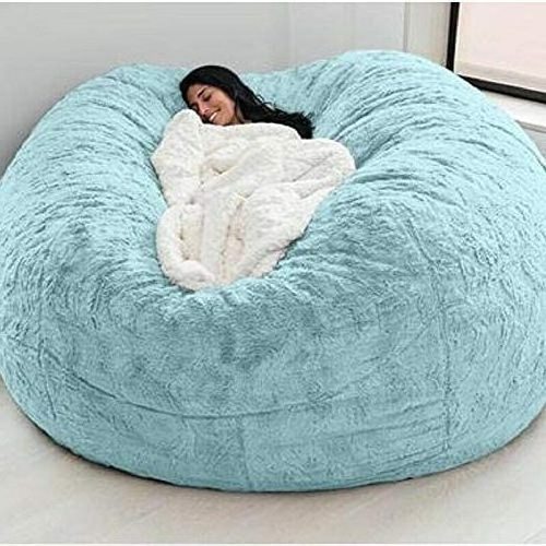 hot sale Custom OEM Short Plush Outdoor indoor lazy beanbag  bean bag