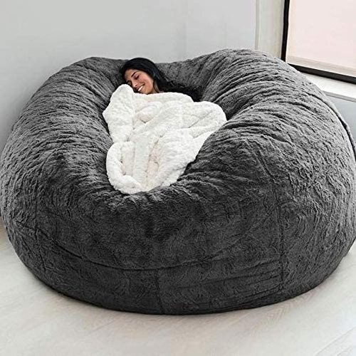 hot sale Custom OEM Short Plush Outdoor indoor lazy beanbag  bean bag