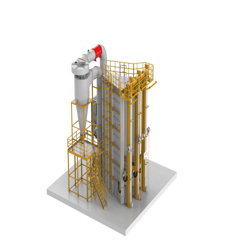 automatic powder coating line electrostatic powder coating powder coating system for aluminum