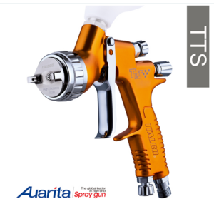 Auarita TTS TE20 1.3mm nozzle Spray Gun HVLP Gravitasi HVLP dengan Airbrush Spray 600ml