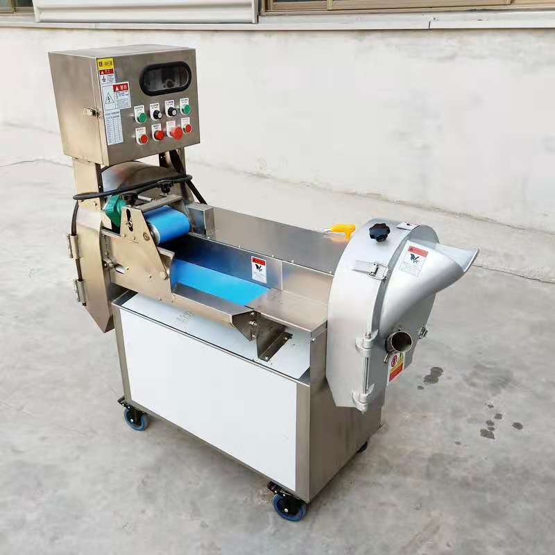 Industrial Automatic Vegetable Dice Slice Cutting Machine Onion Slicer Dicing Cutter Machine for Vegetables Wooden Case Provided