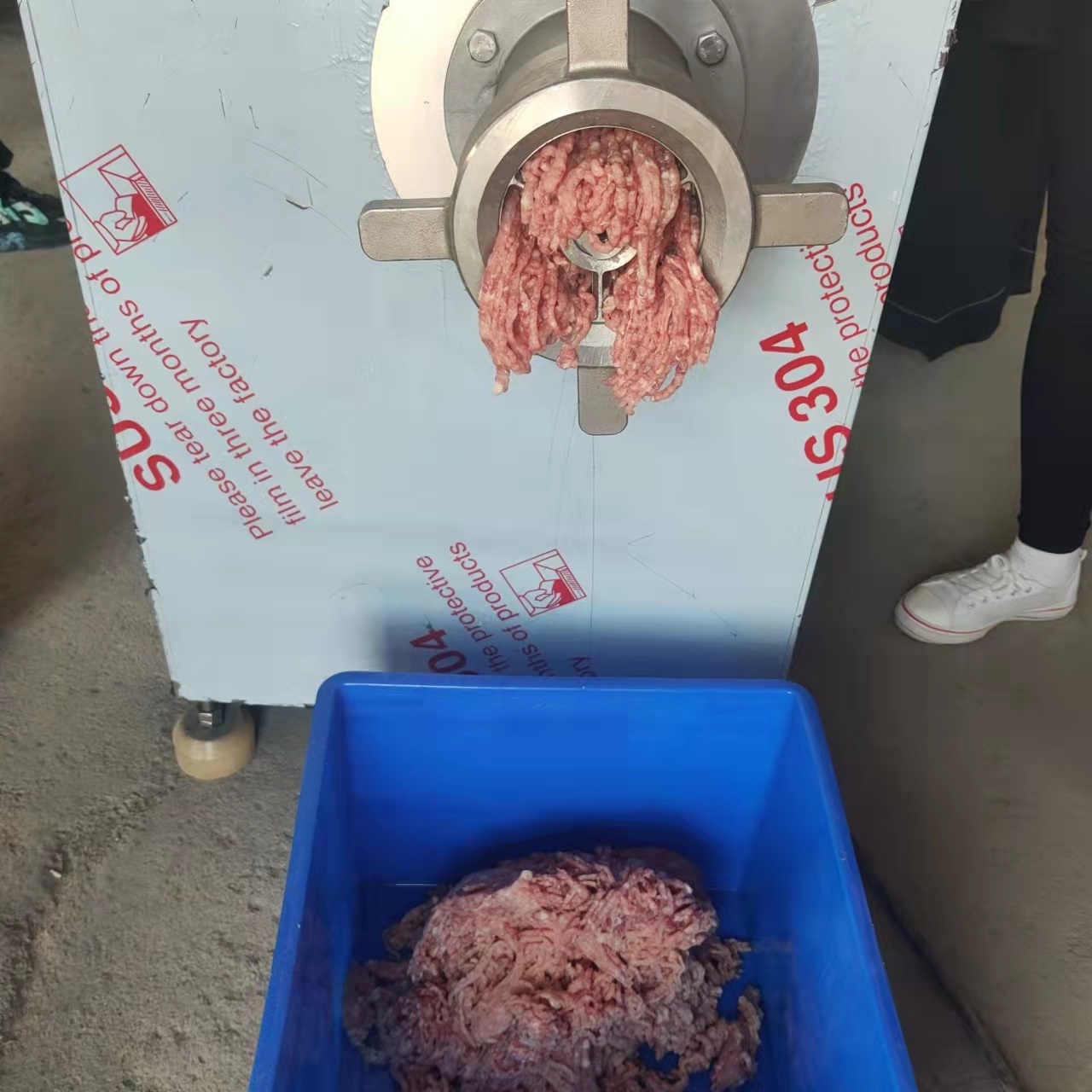 heavy duty crusher bone meat grinder/big mincers m