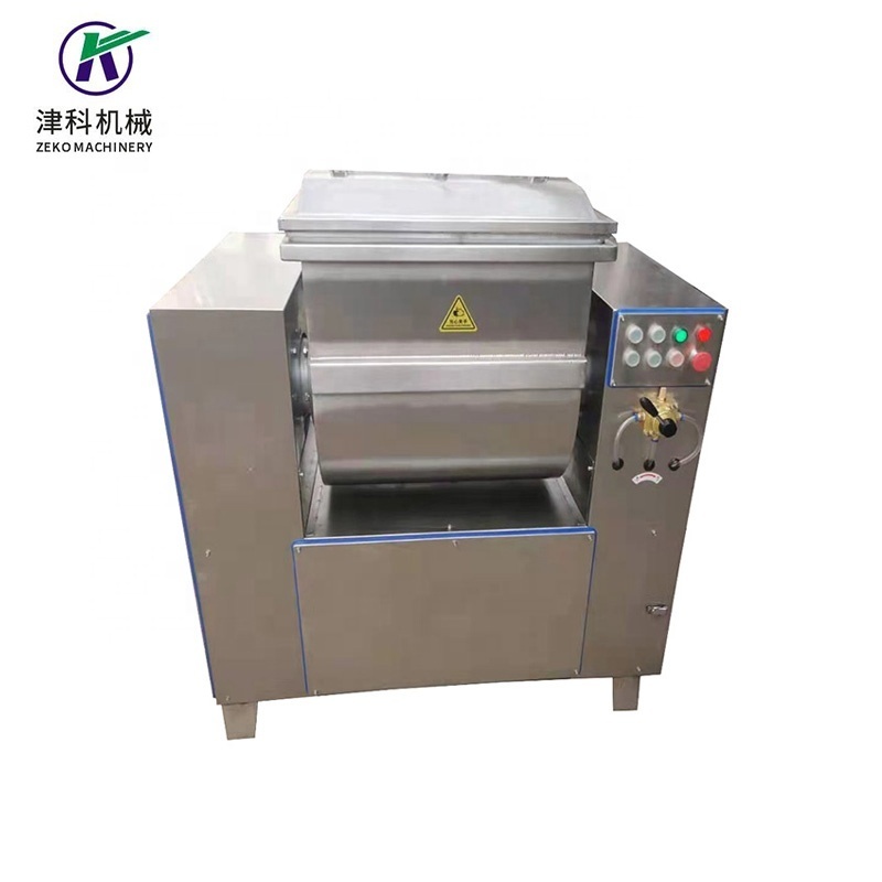 Industrial vacuum dough mixer for making bread