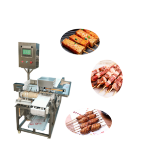 Mutton threading machine beef kebab string machine Lamb skewer wearing machine