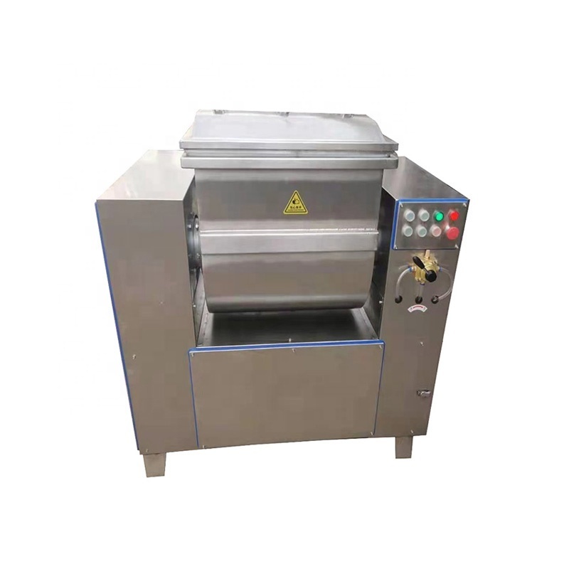 Industrial vacuum dough mixer for making bread