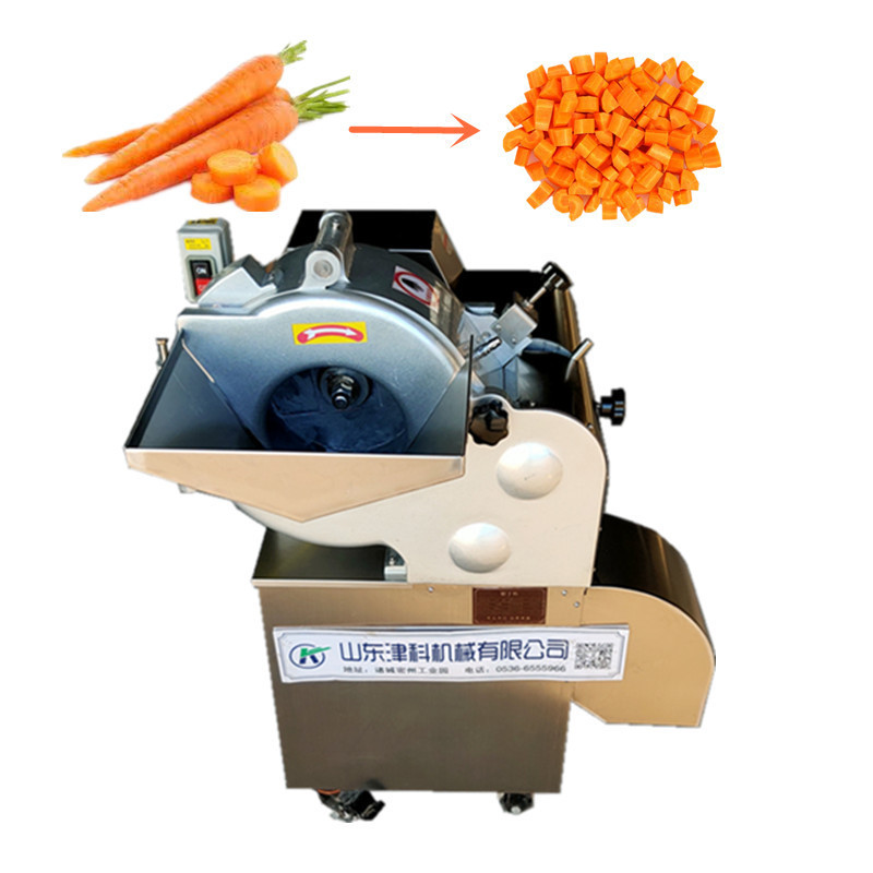 Commercial high efficiency onion potato carrot pineapple pepper cutting machine Centrifugal dicing machine