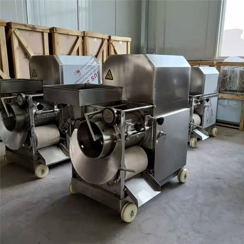 Fish Flesh Separator and Bone Separating Machine/Minced Fillet Separating Machine/Fish meat picking machinery