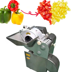 Low Price Electric Vegetable Potato Slicer Shredder Cutting Machine Cassava Chips Vegetable Dicing Cubes Cutter Chopper Machine