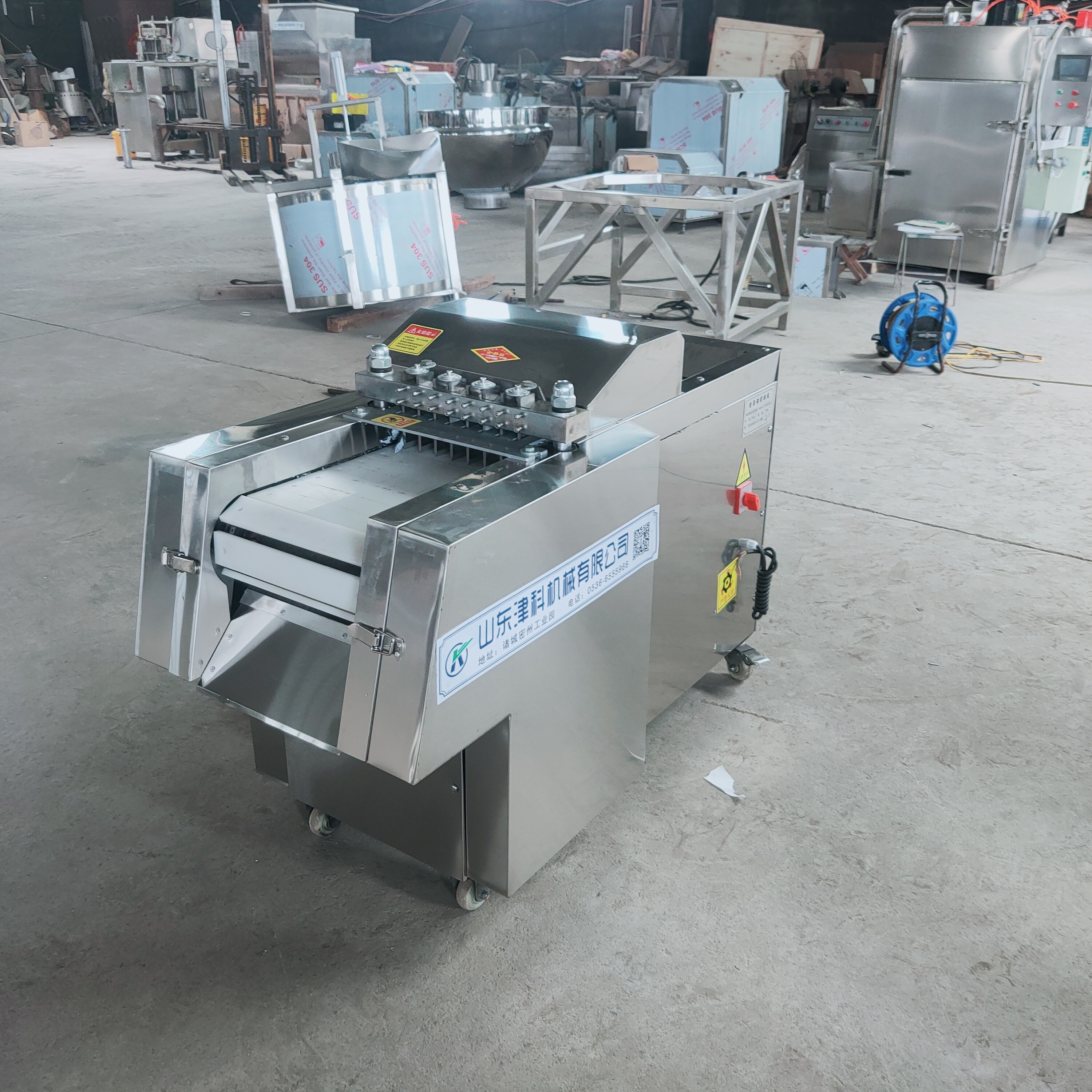 whole chicken cutting machine meat chopper chicken shredder machine