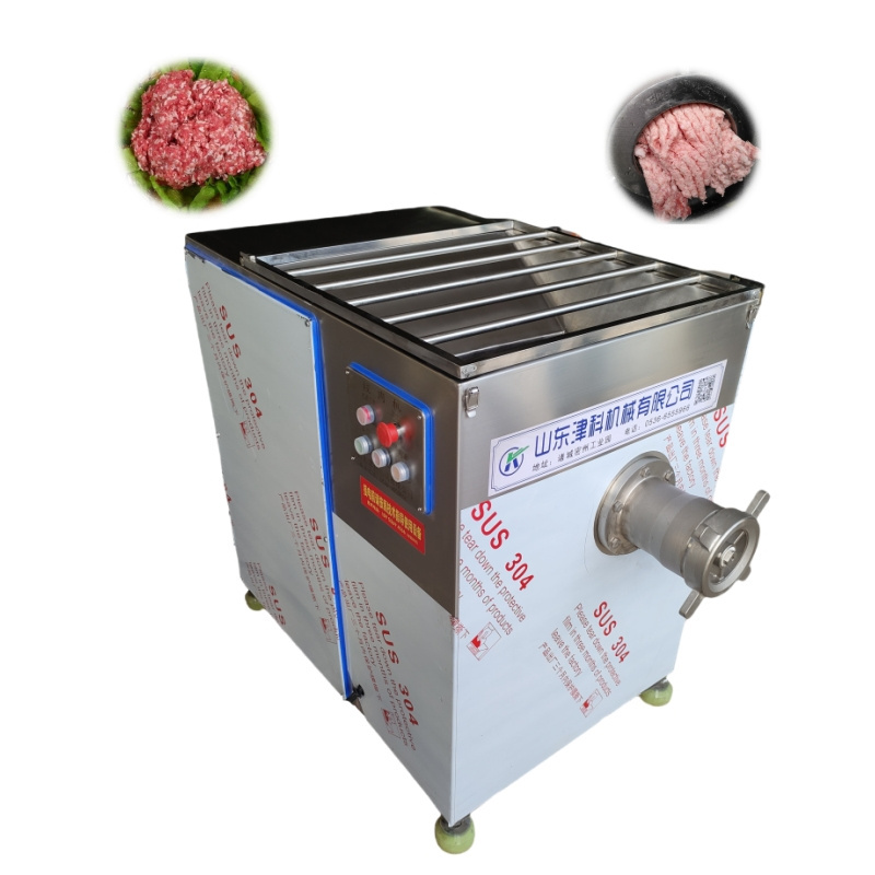 Industrial meat grinder for sausage meatballs chicken beef mutton duck rabbit pork frozen meat grinder