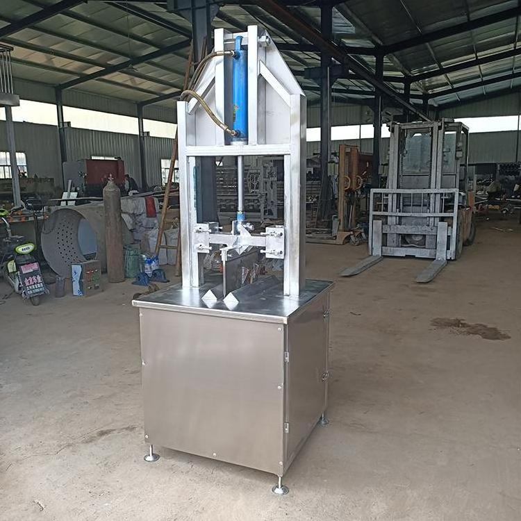 Quality Pig Head Splitting Machine Cow Cattle Head Cutting Equipment Slaughter Splitting Machine New Product 2020 Silver 1 Set