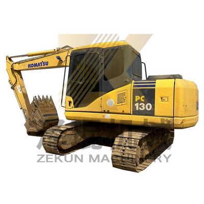 13 ton excavators used secondhand komatsu pc130-7 excavator digger excavator for sale in shanghai