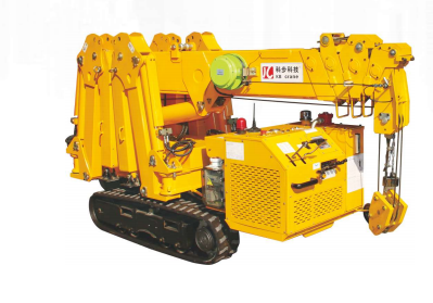 Mini Spider Crane Crawler Crane with Hydraulic Telescopic Outrigger Small Cranes Provided Construction Works 3 Ton Engine Hoist