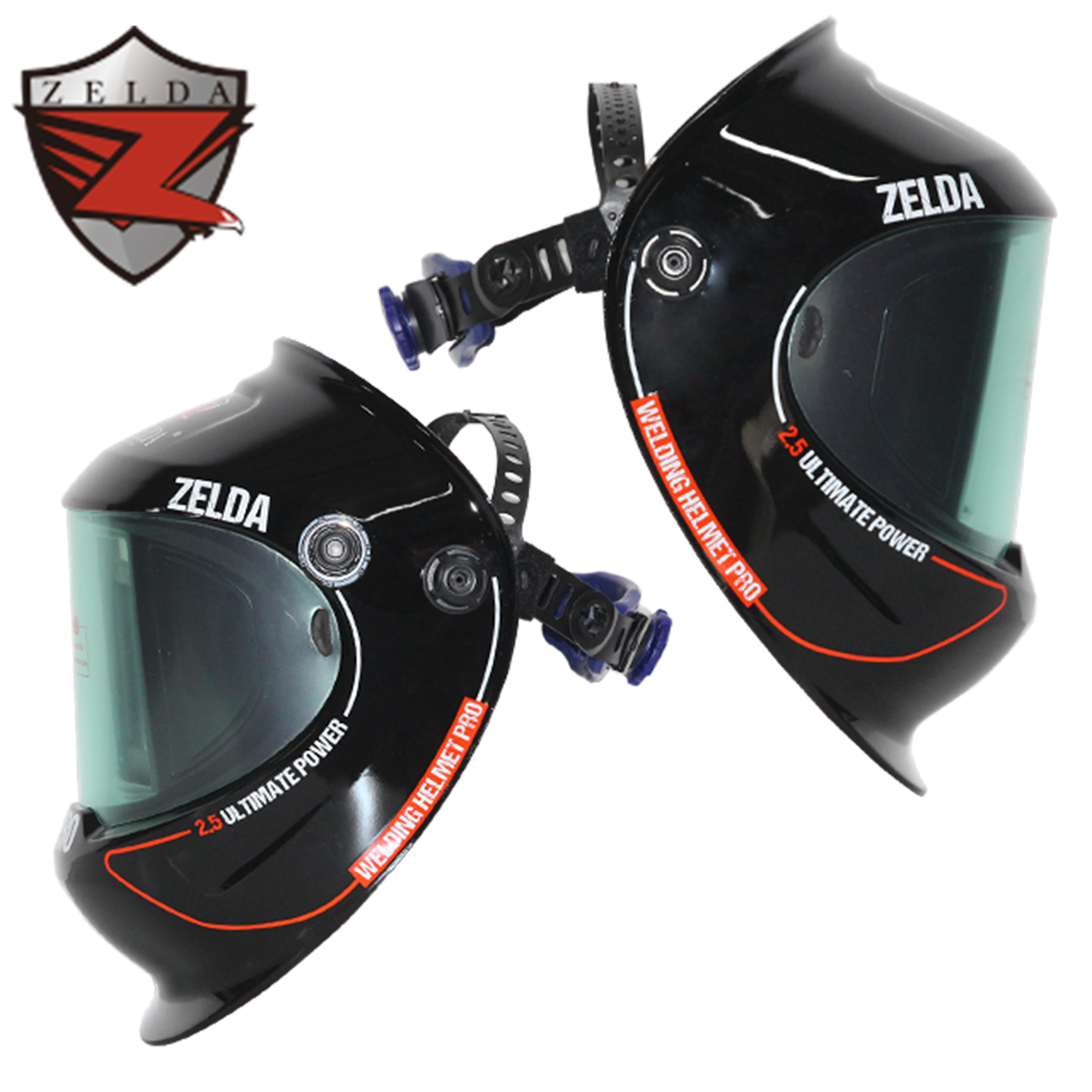 Zelda ZD-10083 Welding Helmets Glow In The Dark Helmet Stickers welding accessory Used for MMA MIG MAG TIG Welding Helmet