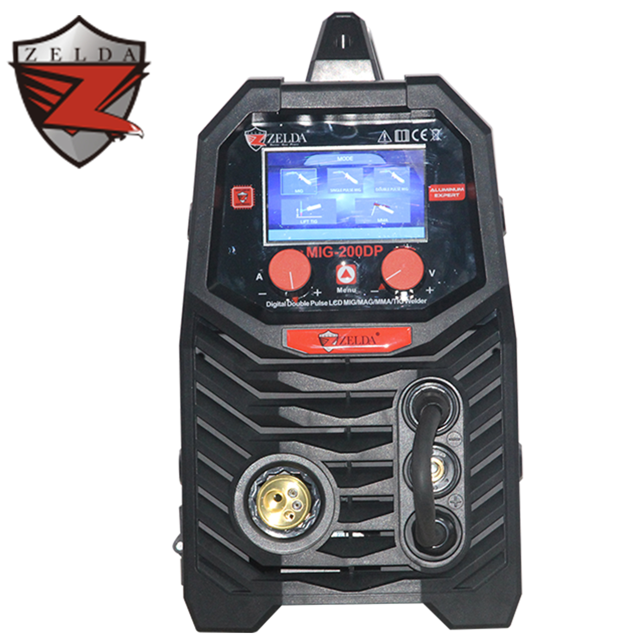 Hot Selling 200DP Pulse MIG Aluminum Arc Welding Machine Portable