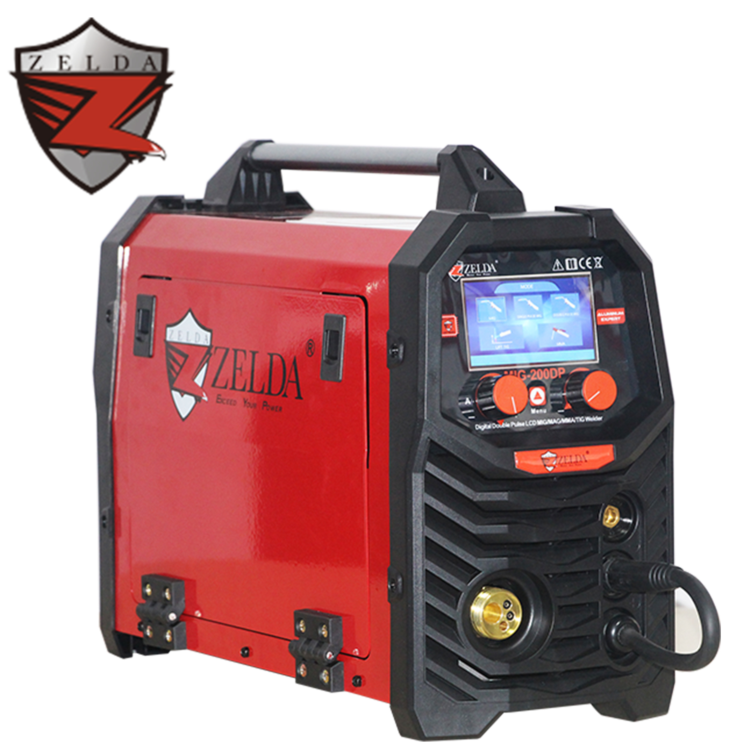 Hot Selling 200DP Pulse MIG Aluminum Arc Welding Machine Portable