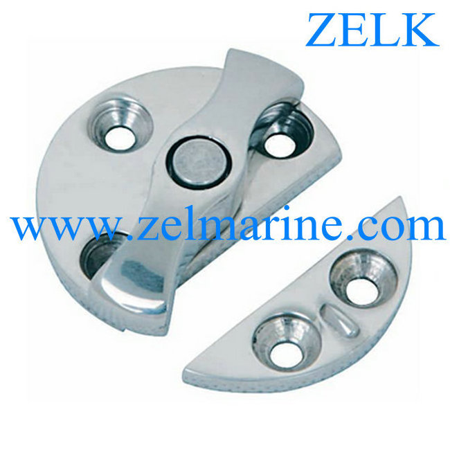 Stainless Steel Marine Hardware Mirror Polished Latch for Boat (Door Button)