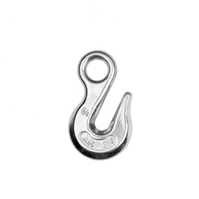 Rigging Hardware Lifting Hook Stainless Steel Eye Grab Hook