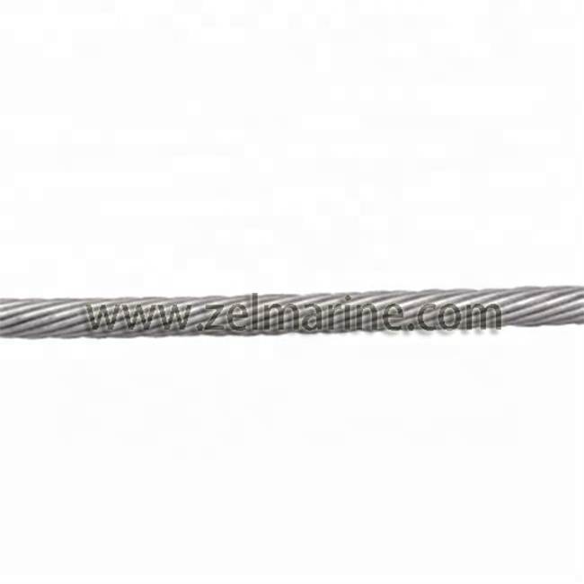 Stainless Steel Wire Rope 7X7 Cable