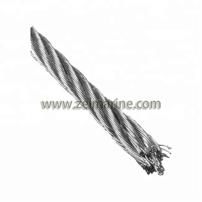 Stainless Steel Wire Rope 7X7 Cable