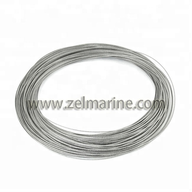 Stainless Steel Wire Rope 7X7 Cable