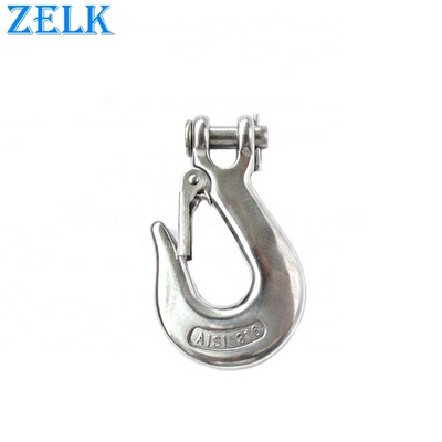 Rigging Hardware Stainless Steel Clevis Slip Hook With Safety Latch