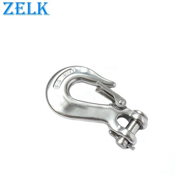 Rigging Hardware Stainless Steel Clevis Slip Hook With Safety Latch