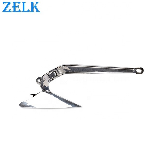 Mirror Polished Stainless Steel Plow Anchor for Boat (Plough Anchor)