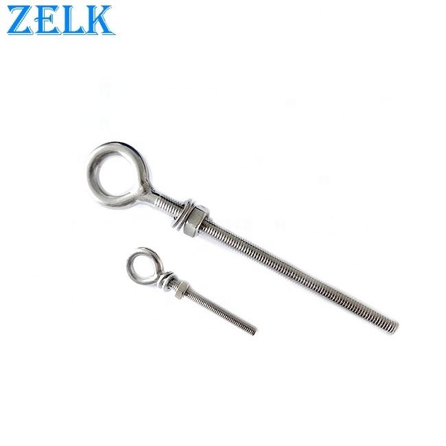 Rigging Hardware High Polished Stainless Steel US Type Regular eye Bolt