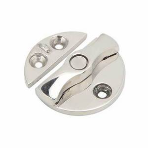 Stainless Steel Marine Hardware Mirror Polished Latch for Boat (Door Button)