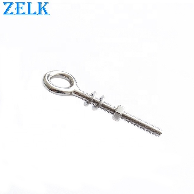 Rigging Hardware High Polished Stainless Steel US Type Regular eye Bolt