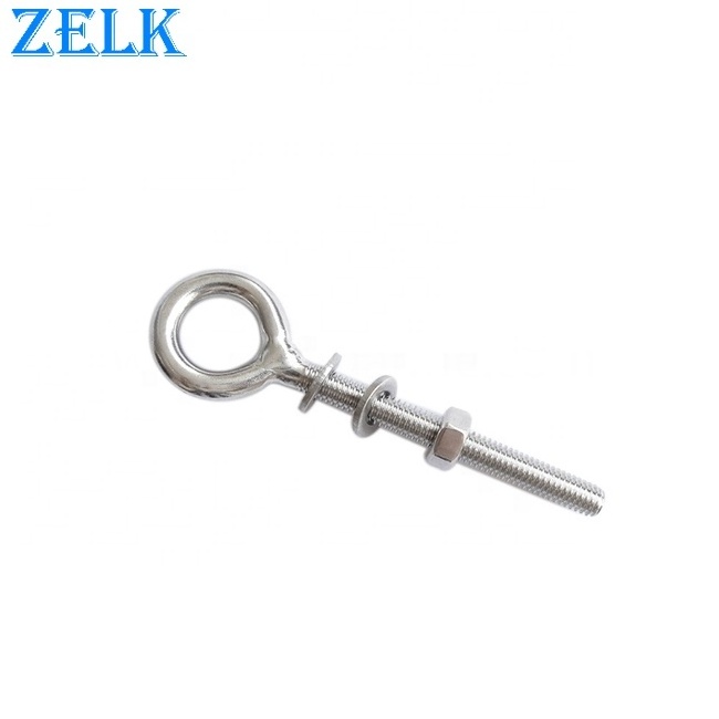 Rigging Hardware High Polished Stainless Steel US Type Regular eye Bolt