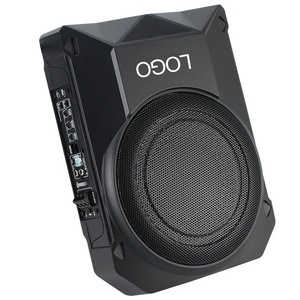 Sound Amplified Car Subwoofer 400 W Low Profile 10 Inch Under Seat Subwoofer Remote Control