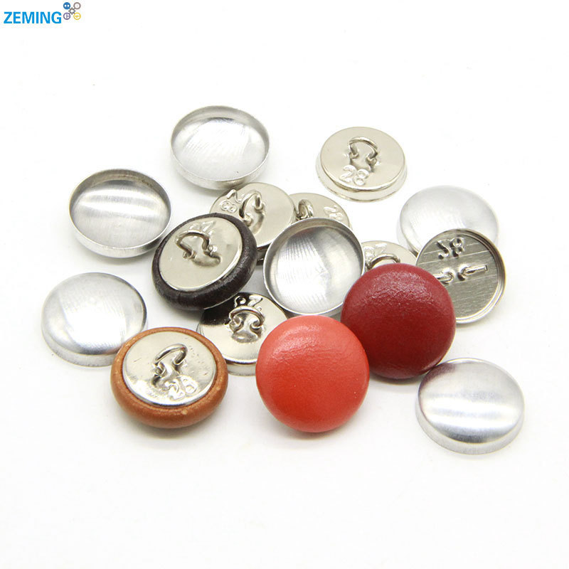 Factory Price Self Covered Button Shank Fabric Cover Round Button For Furniture and Garment