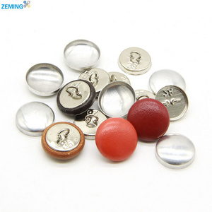 Factory Price Self Covered Button Shank Fabric Cover Round Button For Furniture and Garment