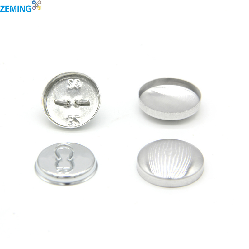 Factory Price Self Covered Button Shank Fabric Cover Round Button For Furniture and Garment