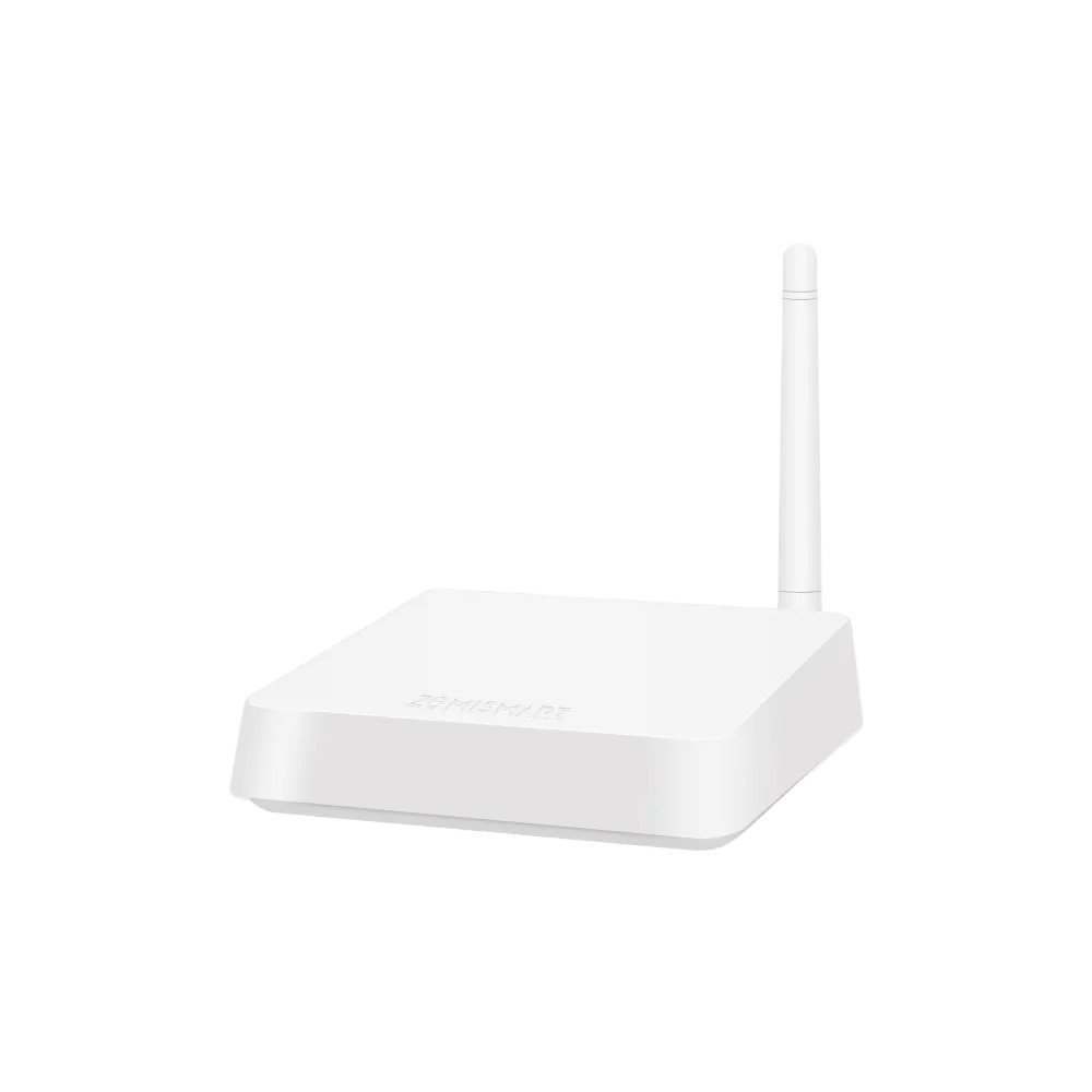 Zemismart Tuya Zigbee Hub with Antenna Smart Home Bridge Wired Gateway with Network Cable Smart Life App Control Zigbee Devices