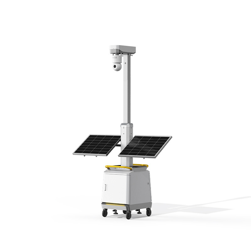 All-in-one Rapid Deployment Mobile Surveillance Trailer Integrated System Compact and easy to transport Mobile Solar Tower