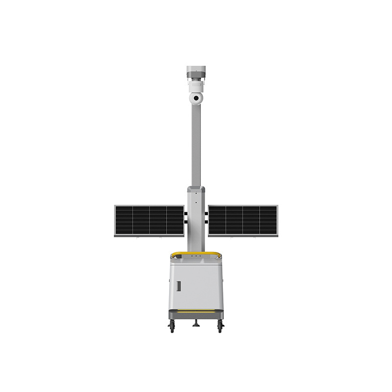 All-in-one Rapid Deployment Mobile Surveillance Trailer Integrated System Compact and easy to transport Mobile Solar Tower