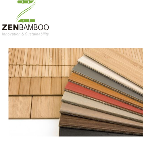 Natural bamboo tambour paneling for wall and celling